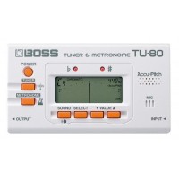 BOSS TU-80-WH хроматический тюнер/метроном