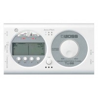 BOSS TU-88-WH тюнер/метроном для гитары и баса