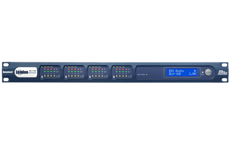 BSS BLU-160 аудио-матрица с процессором, шасси