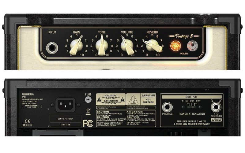 Bugera V5 INFINIUM ламповый гитарный комбоусилитель