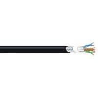 Canare RJC5ES-4P-BS гибкий кабель Cat5e S/UTP,диаметр6.7мм,23AWG, бухта 200м, черный