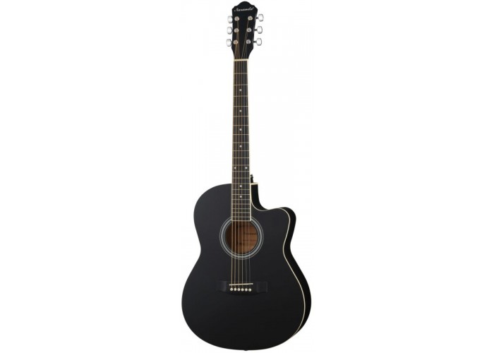 Naranda  HS-3911 BK Акустическая гитара, с вырезом, черная