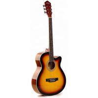 CARAVAN MUSIC HS-4010 SB Гитара акустическая с ВЫРЕЗОМ, тип Dreadnought