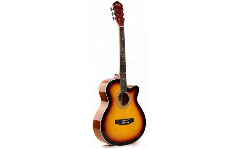 CARAVAN MUSIC HS-4010 SB Гитара акустическая с ВЫРЕЗОМ, тип Dreadnought