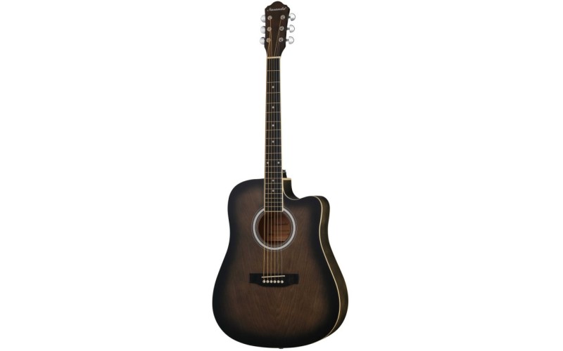 Naranda HS-4140 TBS Акустическая гитара, с вырезом, коричневый санберст