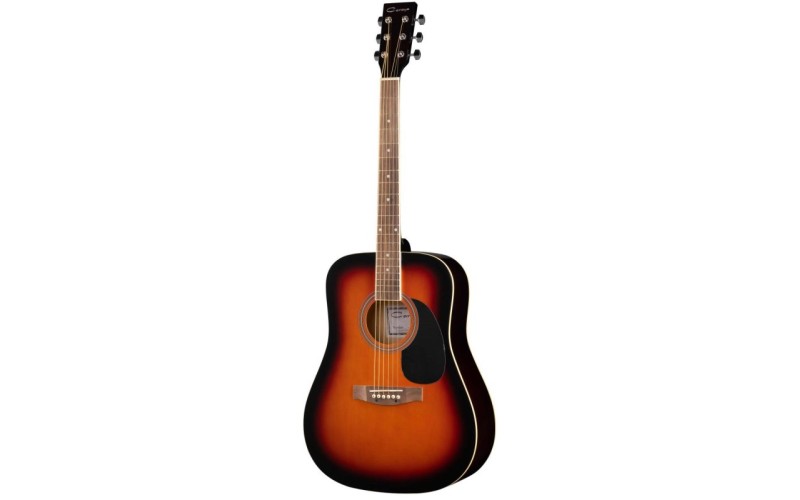 Caraya F600 BS Акустическая гитара, санберст