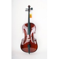 Caraya MC760R-3/4 Виолончель 3/4, с чехлом и смычком  Caraya MC760R-3/4 Виолончель 3/4, с чехлом и смычком
