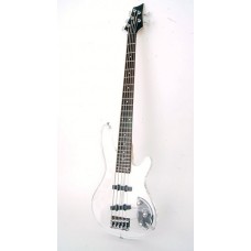 Caraya PB-205WH Бас-гитара, 5-струнная, оргстекло