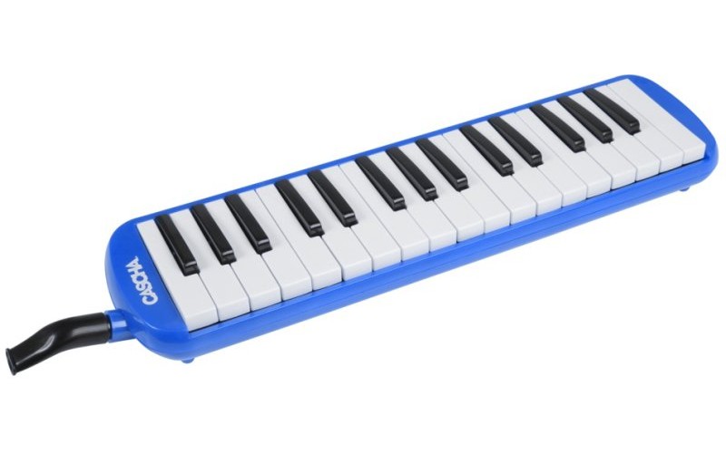 Cascha HH-2060 Мелодика, 32 клавиши, с чехлом и мундштуком, голубая