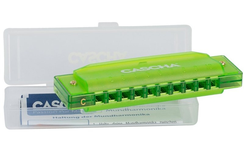 Cascha HH-2274 Fun Blues Губная гармошка, зеленая