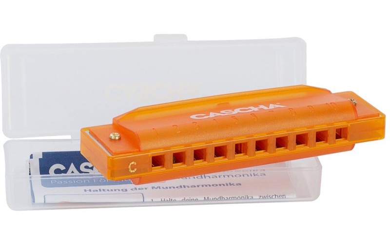 Cascha HH-2276 Fun Blues Губная гармошка, оранжевая