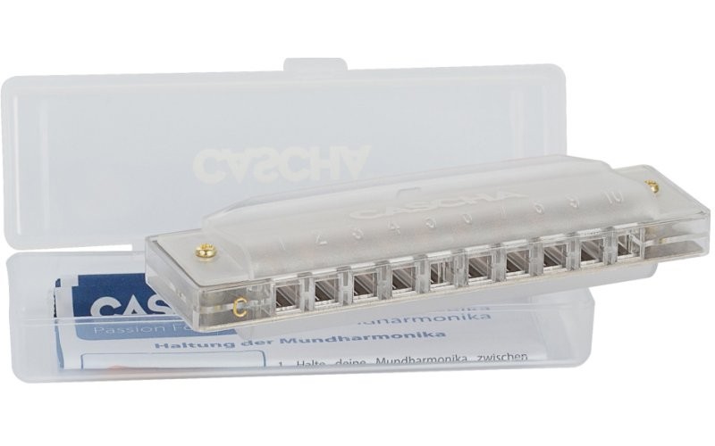 Cascha HH-2277 Fun Blues Губная гармошка, прозрачная