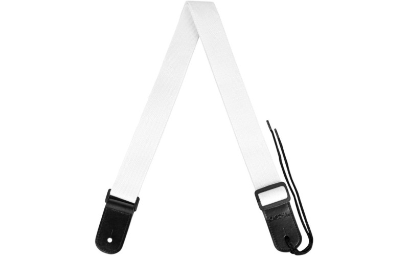 Cascha HH-2285 Ремень для укулеле, полиэстер/хлопок, белый