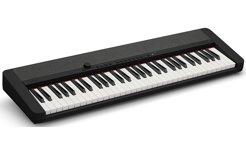 CASIO CT-S1 BK Light Piano Синтезатор, 61кл. фортепьянного типа с чувствительностью к касанию