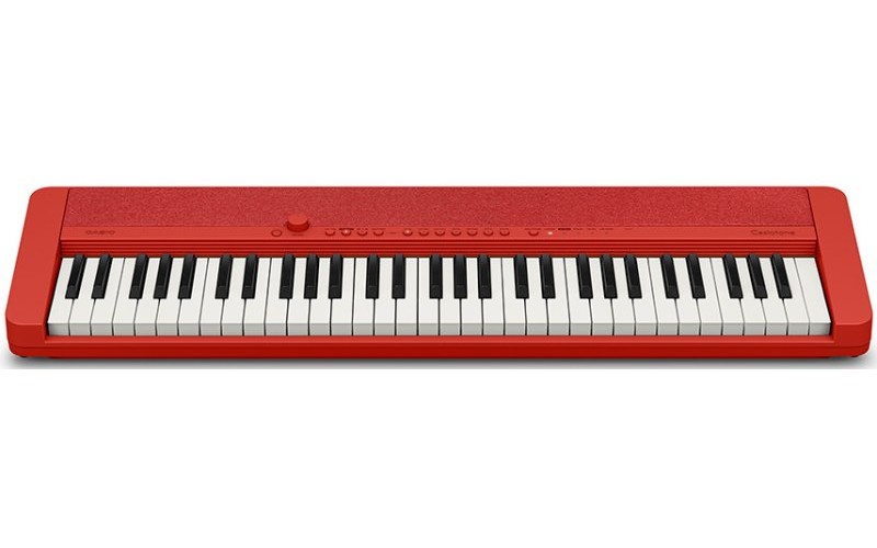CASIO CT-S1 RD Light Piano Синтезатор, 61кл. фортепьянного типа с чувствительностью к касанию