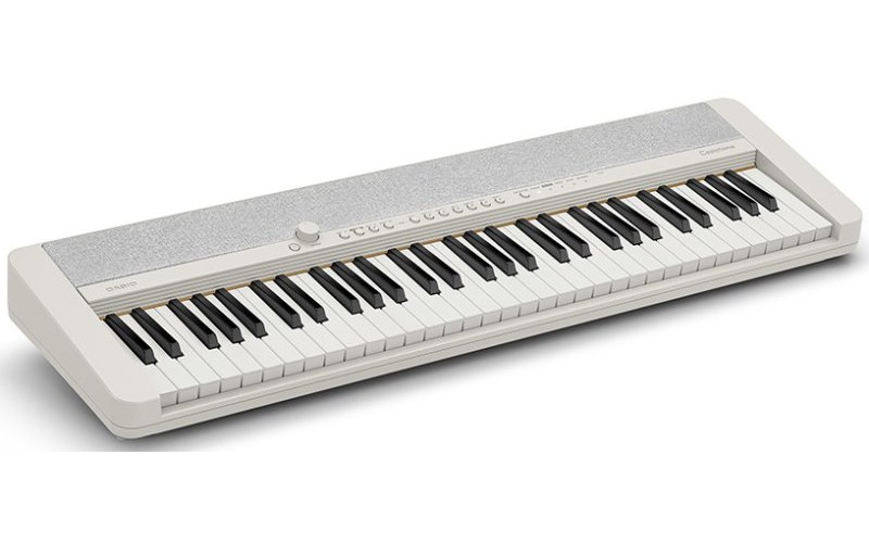 CASIO CT-S1 WH Light Piano Синтезатор, 61кл. фортепьянного типа с чувствительностью к касанию