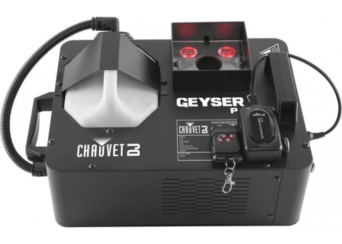 CHAUVET-DJ Geyser P6 генератор вертикального/горизонтального дыма с RGBA+UV подсветкой струи