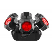 CHAUVET-DJ Helicopter Q6 6-лучевой светодиодный мультиэффект 3в1 с встроенным лазером и стробоскопом