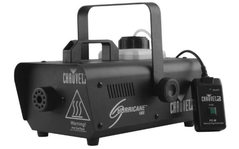 CHAUVET-DJ Hurricane 1000 генератор дыма для безглицеринового топлива с нагревателем 700Вт