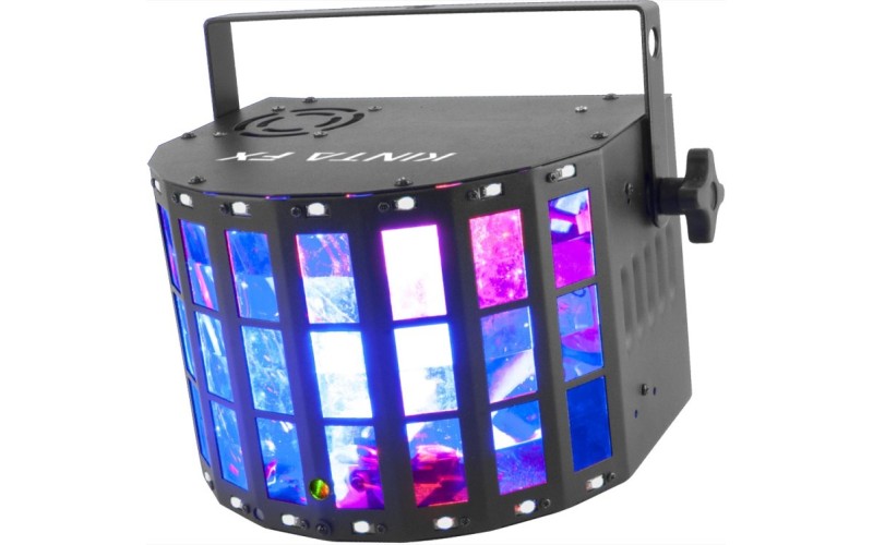 CHAUVET-DJ Kinta FX компактный эффект 3в1 - многолучевой эффект, лазерный эффект, стробоскоп.