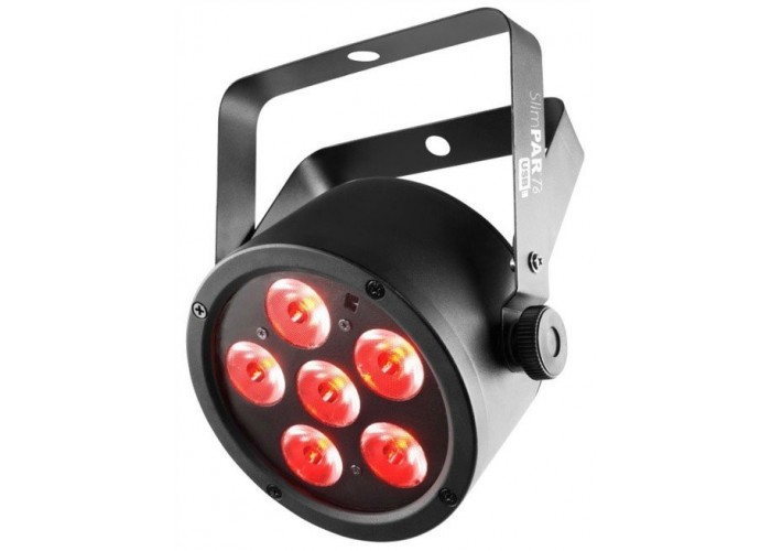 CHAUVET-DJ SlimPAR H6 USB светодиодный прожектор направленного света типа LED PAR 6x10Вт RGBWA+UV c