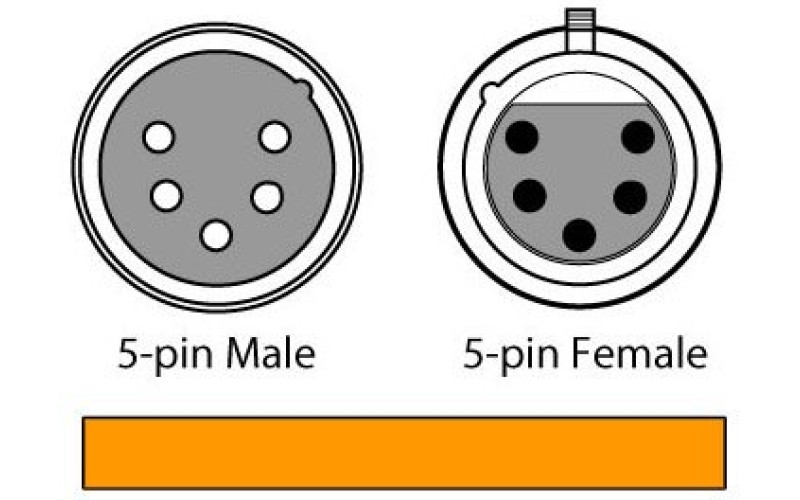 CHAUVET DMX5P25FT DMX Cable кабель DMX