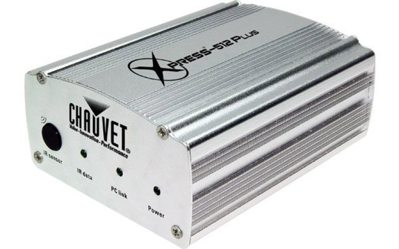 CHAUVET Xpress 512 Plus программное обеспечение и USB-DMX-интерфейс