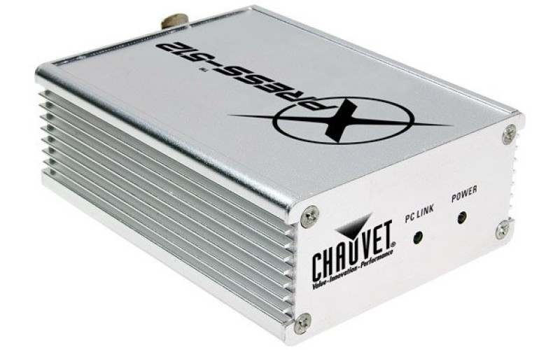 CHAUVET Xpress 512 программное обеспечение и USB-DMX-интерфейс