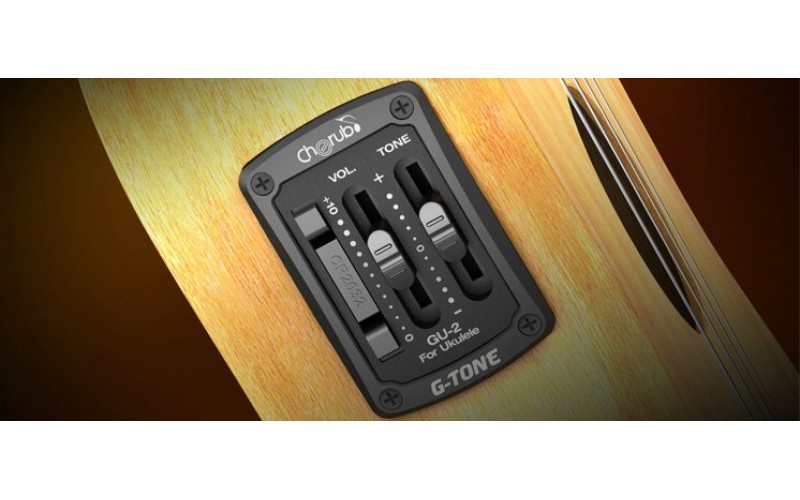 Cherub GU-2 Эквалайзер для укулеле, врезной, однополосный
