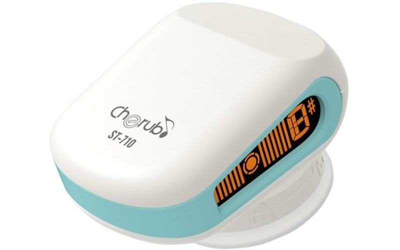 CHERUB ST-710 BK WH - цифровой хроматический тюнер на присоске