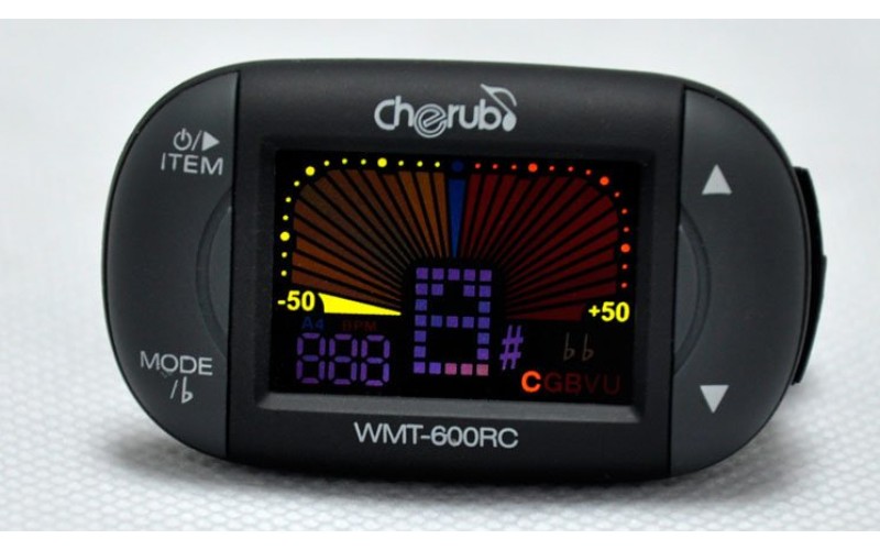Cherub WMT-600RC Цифровой тюнер-метроном на прищепке 