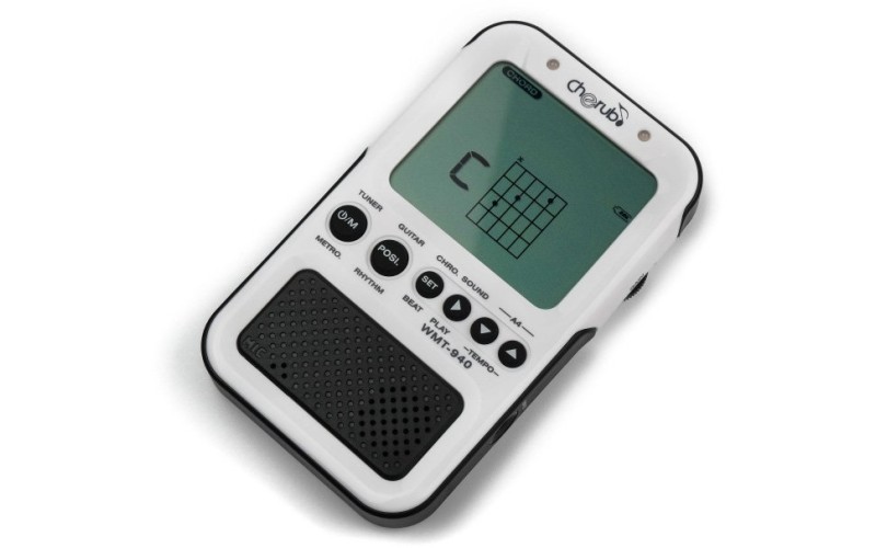 Cherub WMT-940 Метротюнер и справочник гитарных аккордов
