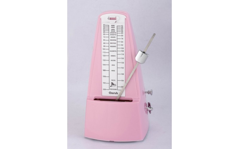 CHERUB WSM-330 PINK - метроном механический, цвет розовый