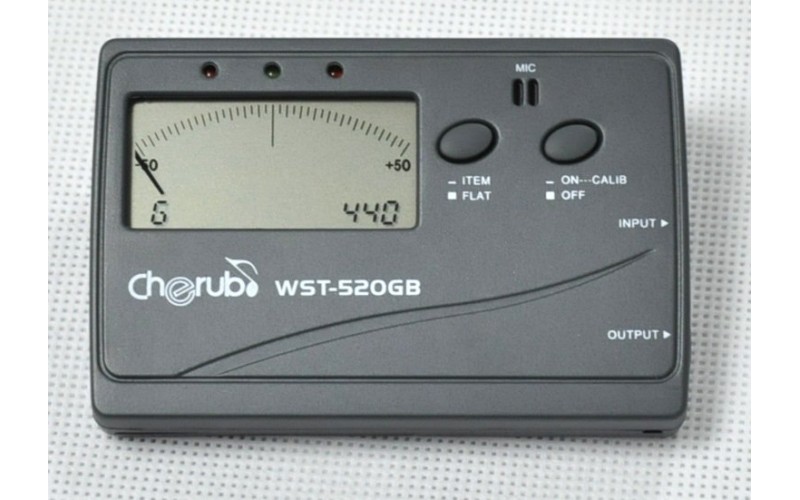 Cherub WST-520GB цифровой тюнер для гитары, бас-гитары