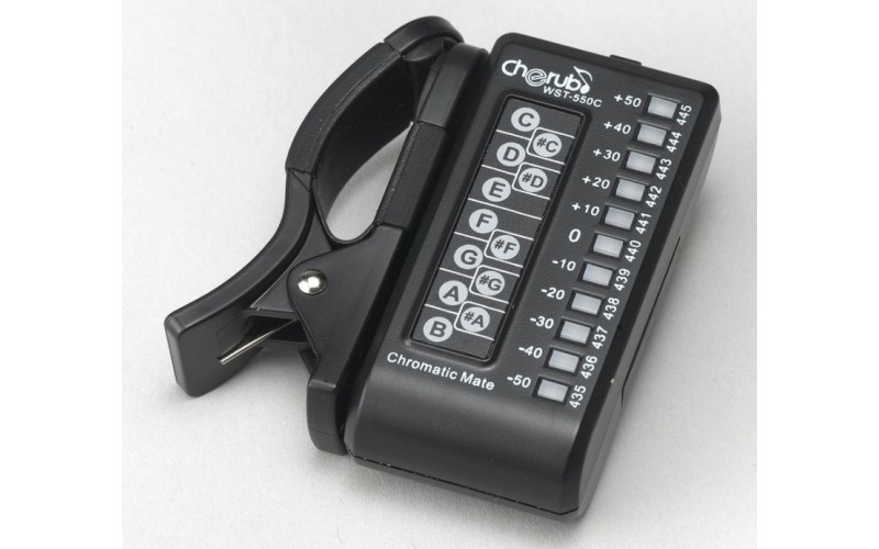 Cherub WST-550C Цифровой тюнер хроматический на прищепке 