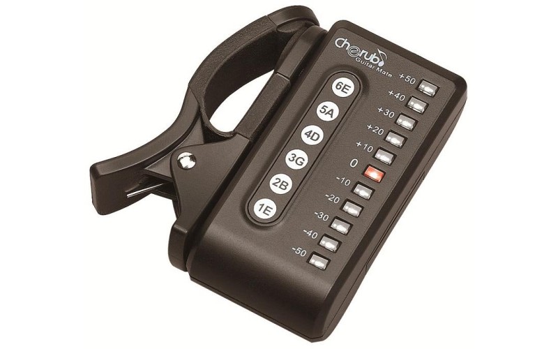 Cherub WST-550G Цифровой тюнер для акустических и электро-гитар на прищепке