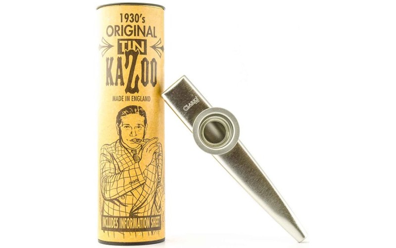 CLARKE MKSD SILVER Colour Metal Kazoo - казу, металлическая, матовая