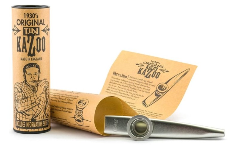 CLARKE MKSD SILVER Colour Metal Kazoo - казу, металлическая, матовая