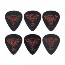 CLAYTON BS100 - набор медиаторов - 1.00 mm BLACK RAVEN стандартные 72 шт