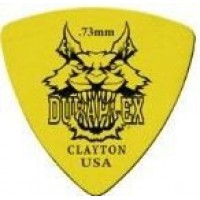 CLAYTON DXRT73/12 - набор медиаторов - 0.73 mm DELRIN широкие (12 шт.)