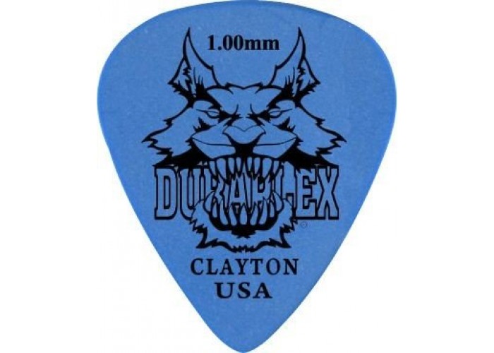 CLAYTON DXS100/12 - набор медиаторов - 1.00 mm DELRIN стандартные (12 шт.)