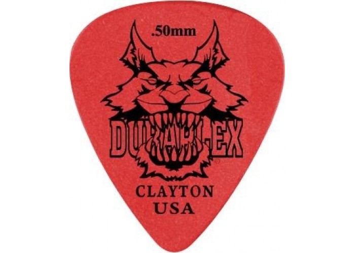 CLAYTON DXS50/12 - набор медиаторов - 0.50 mm DELRIN стандартные (12 шт.)