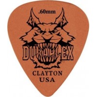 CLAYTON DXS60/12 - набор медиаторов - 0.60 mm DELRIN стандартные (12 шт.)