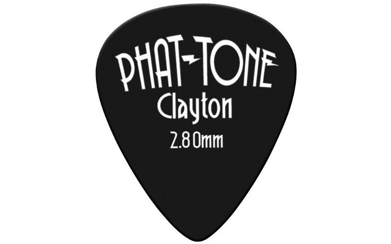 CLAYTON PTS/3 медиатор для басистов, Standard, 2.80 мм. (3 шт)