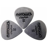 CLAYTON SMS/3 - набор медиаторов - METALLICS сталь (3 шт)