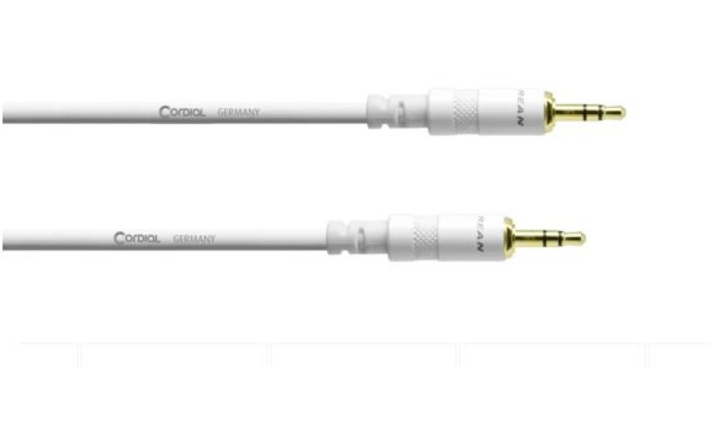 Cordial CFS 1,5 WW-SNOW аудио кабель мини джек