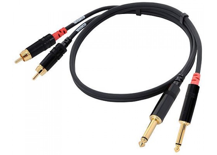 Cordial CFU 0.6 PC кабель сдвоенный RCA