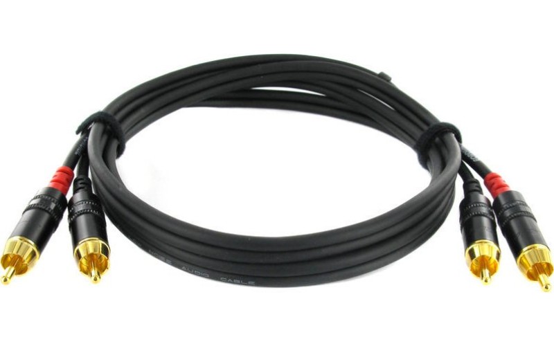 Cordial CFU 1.5 CC кабель сдвоенный RCA