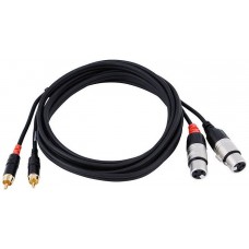Cordial CFU 3 FC кабель сдвоенный RCA