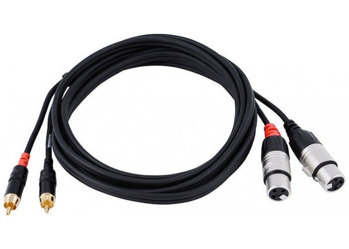 Cordial CFU 3 FC кабель сдвоенный RCA